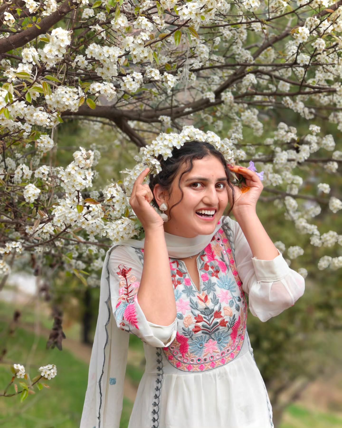 Shruti Sharma smiling outdoors